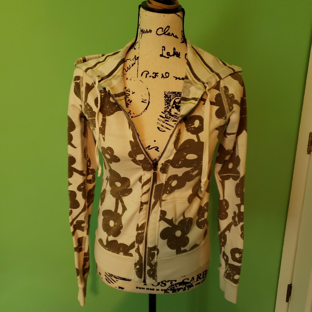 Billabong Hooded Reversible Jacket size Medium